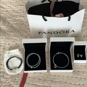 Pandora Disney charms and bracelet